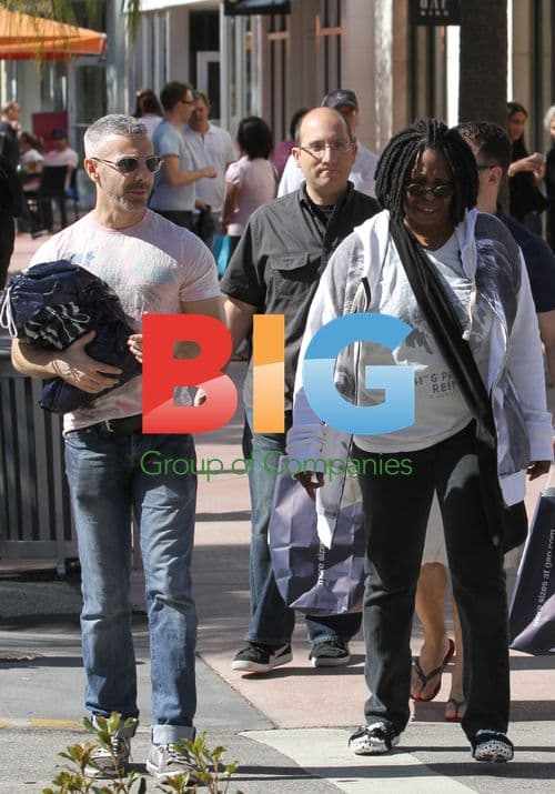 Whoopi Goldberg Shopping in Miami