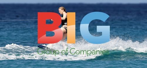 Emilia Fox Wakeboarding in Barbados