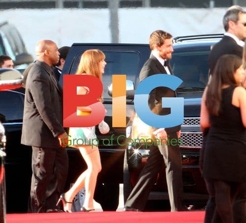 Jake Gyllenhaal and Jenny Lewis at Golden Globes