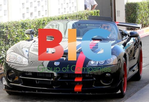 Sylvester Stallone Drives Dodge Viper