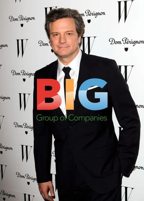 Colin Firth at Golden Globes Party