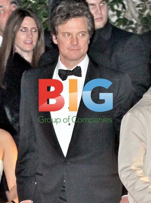 Colin Firth at Golden Globes After Party