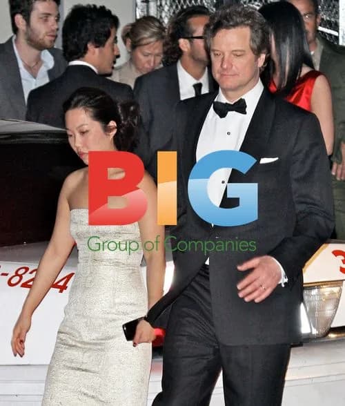 Colin Firth at Golden Globes After Party