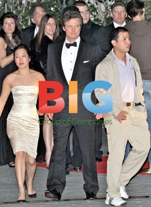 Colin Firth at Golden Globes After Party