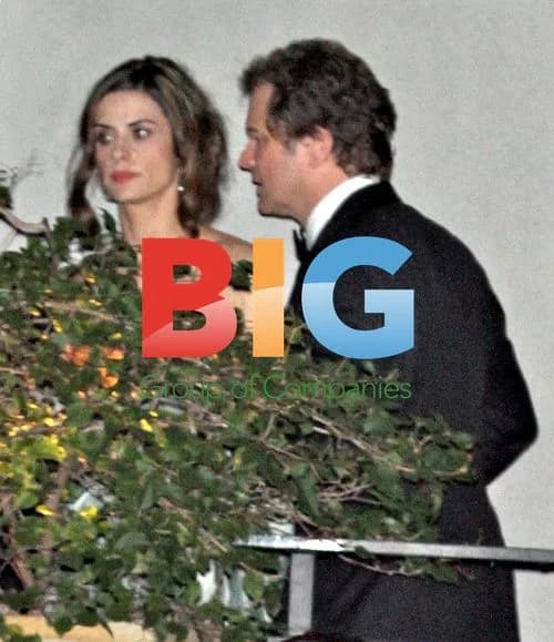 Colin Firth at Golden Globes After Party