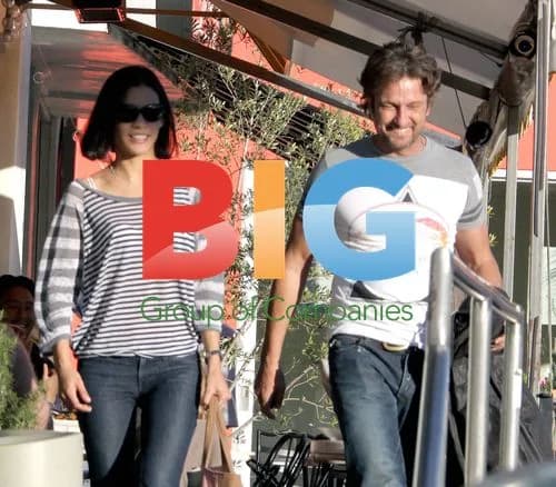 Gerard Butler on Lunch Date