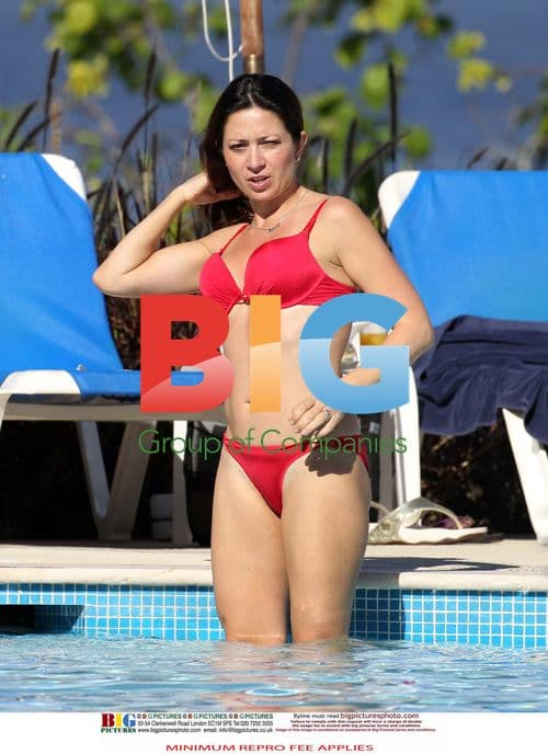 Clare Nasir on Caribbean Holiday