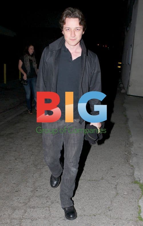 James McAvoy at Koi Restaurant