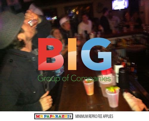 Orlando Bloom Drinking at Pikey's Bar