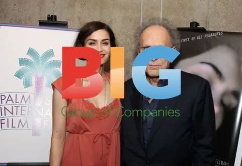 Shannyn Sossamon and Monte Hellman at Palm Springs Film Festival