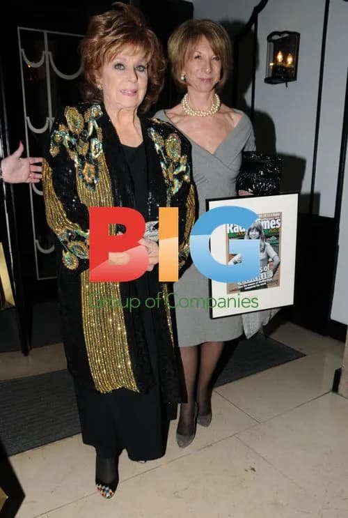 Barbara Knox and Helen Worth at Radio Times Party