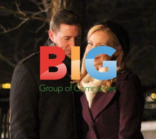 Edward Burns and Jennifer Westfeldt filming 'Friends with Kids'