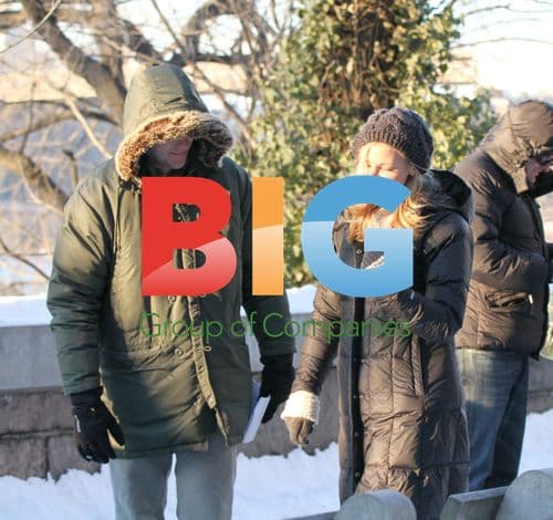 Edward Burns and Jennifer Westfeldt filming 'Friends with Kids'