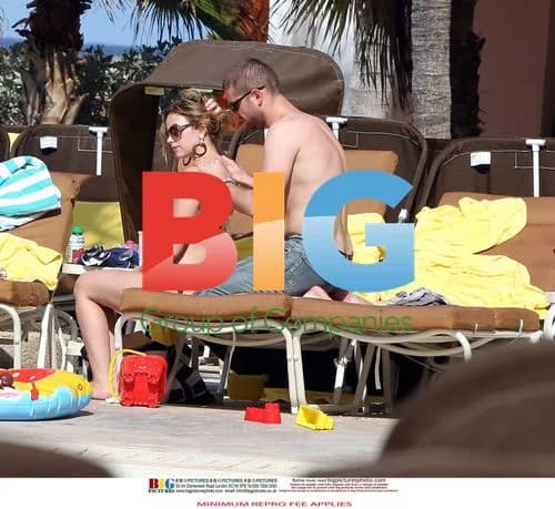 Charlotte Church and Jonathan Powell on Caribbean Holiday