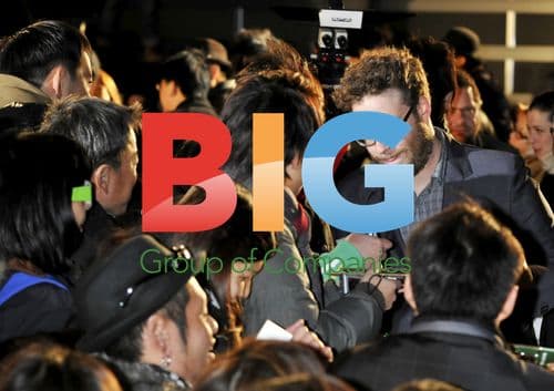 Michel Gondry, Seth Rogen at "Green Hornet" Premiere
