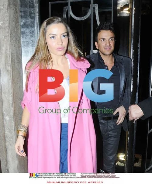Peter Andre and Elen Rives Spotted After Theater