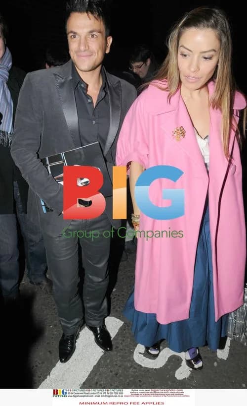 Peter Andre and Elen Rives Spotted Leaving Claridges