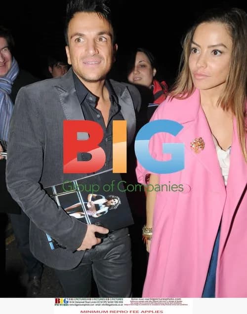 Peter Andre and Elen Rives Spotted Leaving Claridges