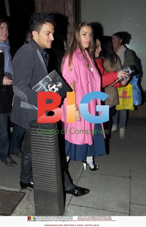 Peter Andre and Elen Rives Spotted at Claridges