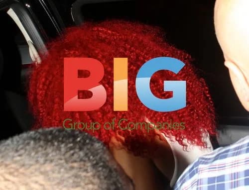 Rihanna with Afro Leaving Club in Hollywood