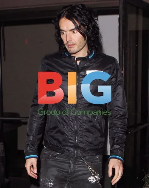 Russell Brand Leaving the LA Improv