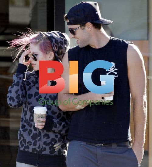 Brody Jenner and Avril Lavigne get coffee in Beverly Hills