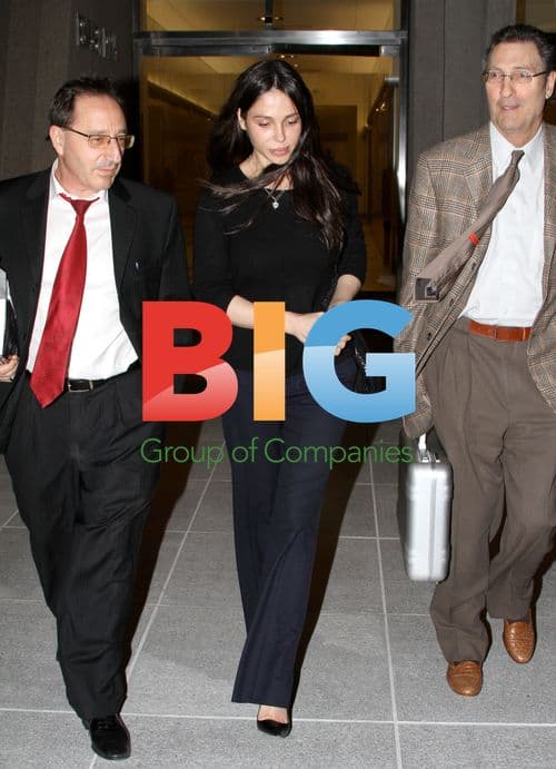 Oksana Grigorieva Leaving Lawyers Office