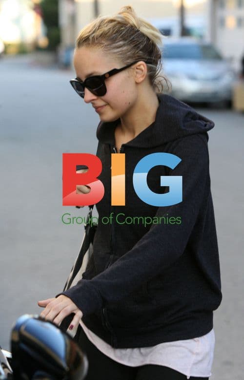 Nicole Richie leaving gym