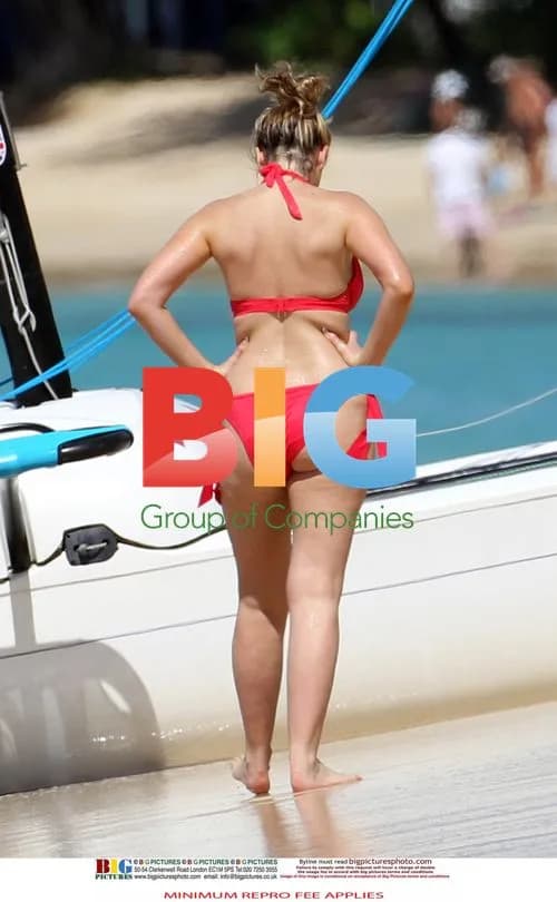 Claire Sweeney's Bikini Malfunction