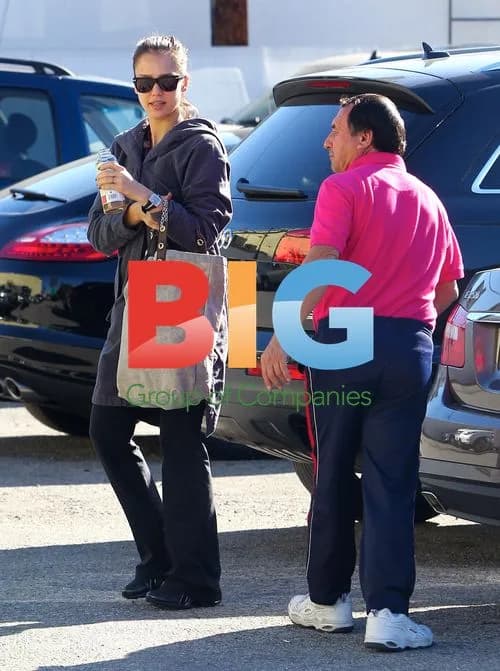 Jessica Alba Spotted at the Gym in Beverly Hills