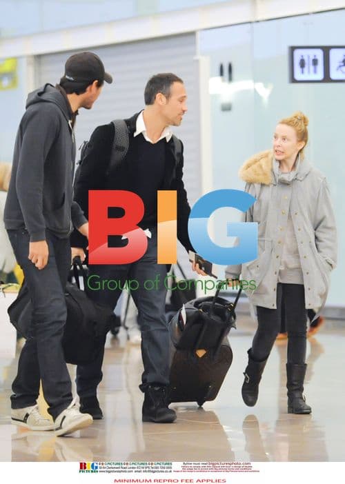 Kylie Minogue and Boyfriend Share Romantic Moment