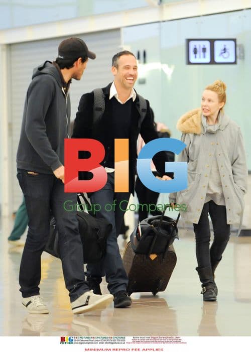 Kylie Minogue and Boyfriend Share Romantic Moment