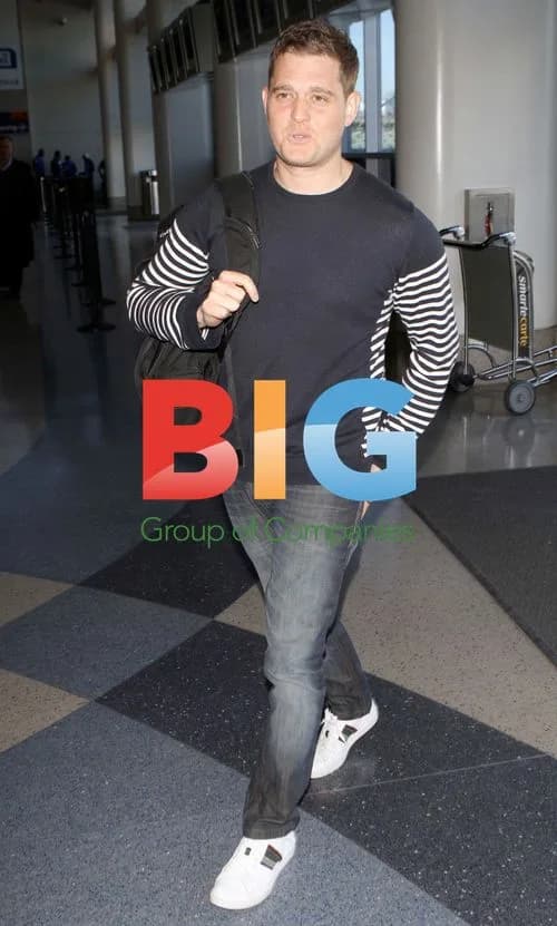 Michael Buble at LAX Airport
