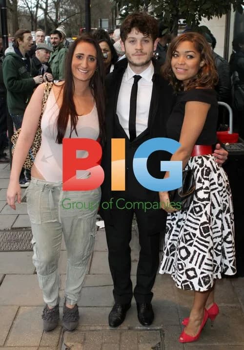 Antonia Thomas, Iwan Rheon, Lauren Socha at South Bank Sky Arts Awards