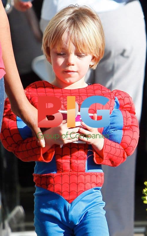 Britney Spears' Son Jayden Spiderman Frozen Yogurt