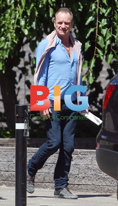 Sting Visits Perth University