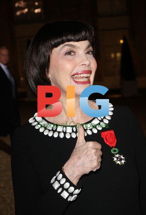 Mireille Mathieu Receives Legion d'Honneur