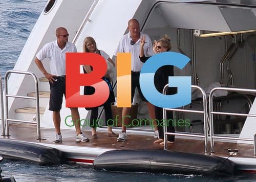 Barbra Streisand on Yacht in France