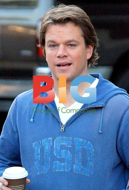 Matt Damon filming 'We Bought a Zoo'