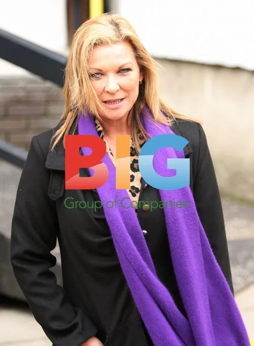 Celebrities at ITV Studios in London