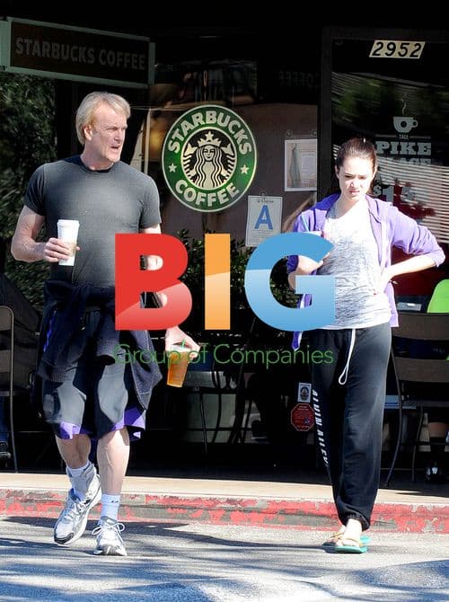 John Tesh gets coffee with daughter