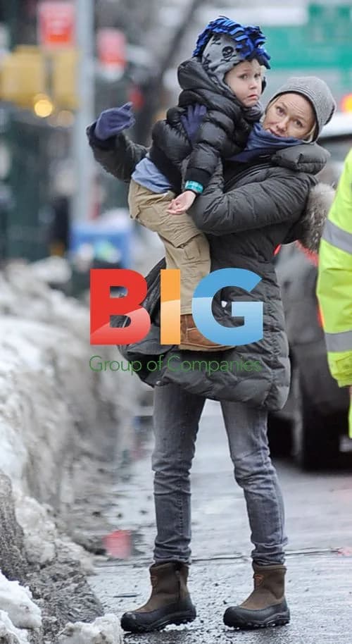Naomi Watts and Son Alexander in NYC