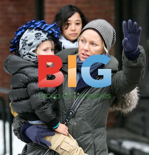 Naomi Watts and Son Alexander Brave NYC Weather