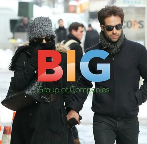 Natalie Portman and Benjamin Millepied in NYC