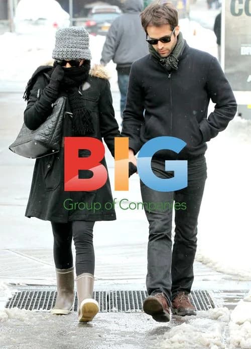 Natalie Portman and Benjamin Millepied in NYC
