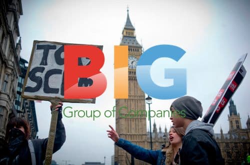 Students Protest Tuition Fees in London