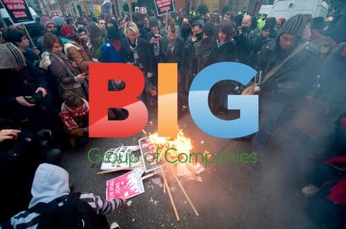Students Protest Tuition Fees in London