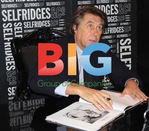 Bryan Ferry at Book Signing