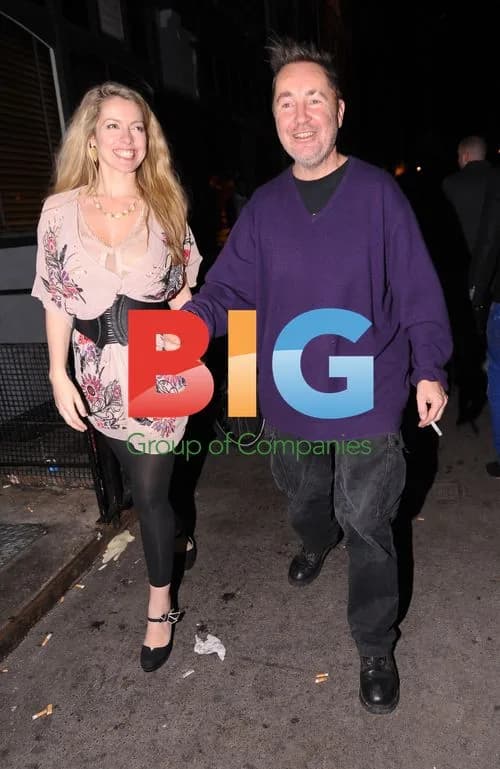 Celebrities at Groucho Club, London