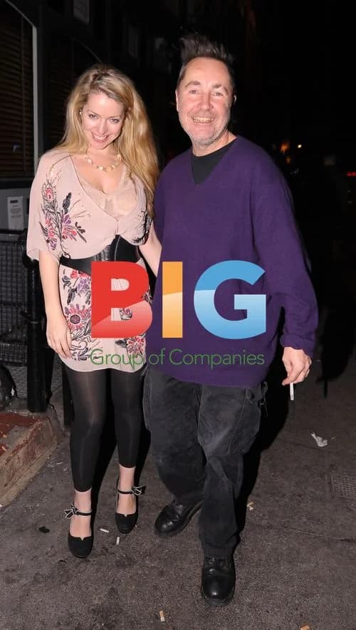 Celebrities at Groucho Club, London